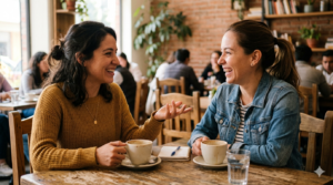 comunicación interpersonal en conversación real